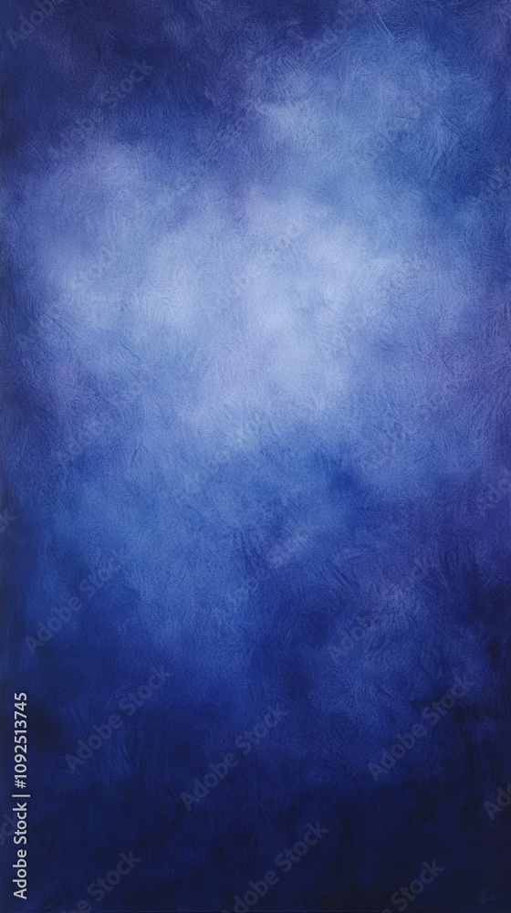 An abstract composition featuring varying shades of blue with a textured appearance. The soft lighting creates a serene atmosphere, suitable for creative backgrounds and digital art.