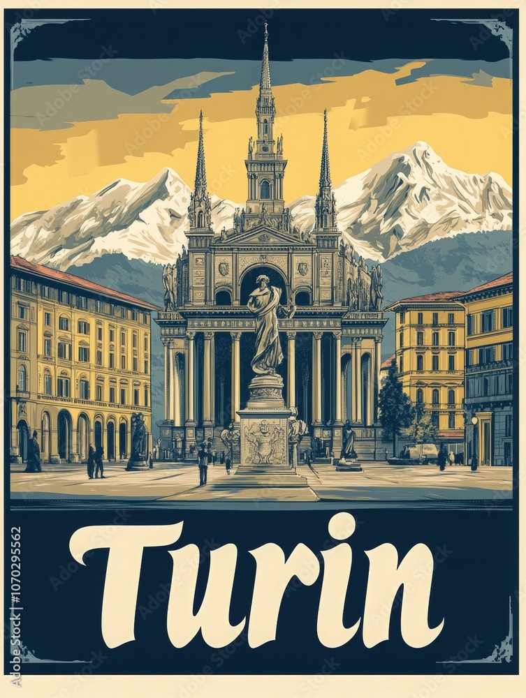 Discover the charm of Turin, showcasing its beautiful historical architecture and scenic mountains, perfect for travelers seeking a blend of culture and nature in Italy.